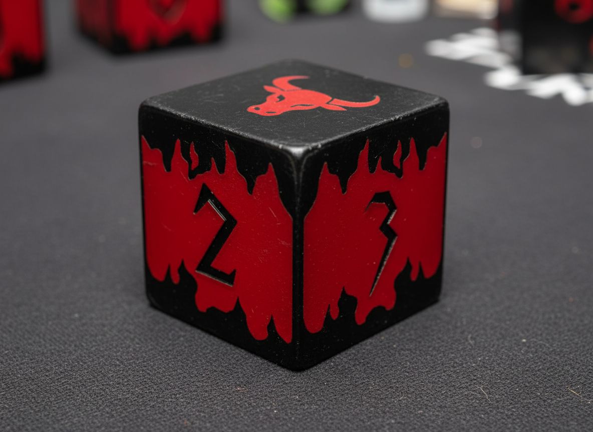 Demonic Die [D6] Sacrificial Altar