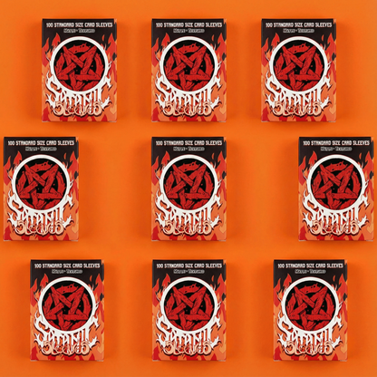 Satanic Sleeves | Demonic Pentagram Card Sleeves to Protect Your TCG'S MEGA MINT Games Satanic Sleeves | Demonic Pentagram Card Sleeves to Protect Your TCG'S MEGA MINT Games